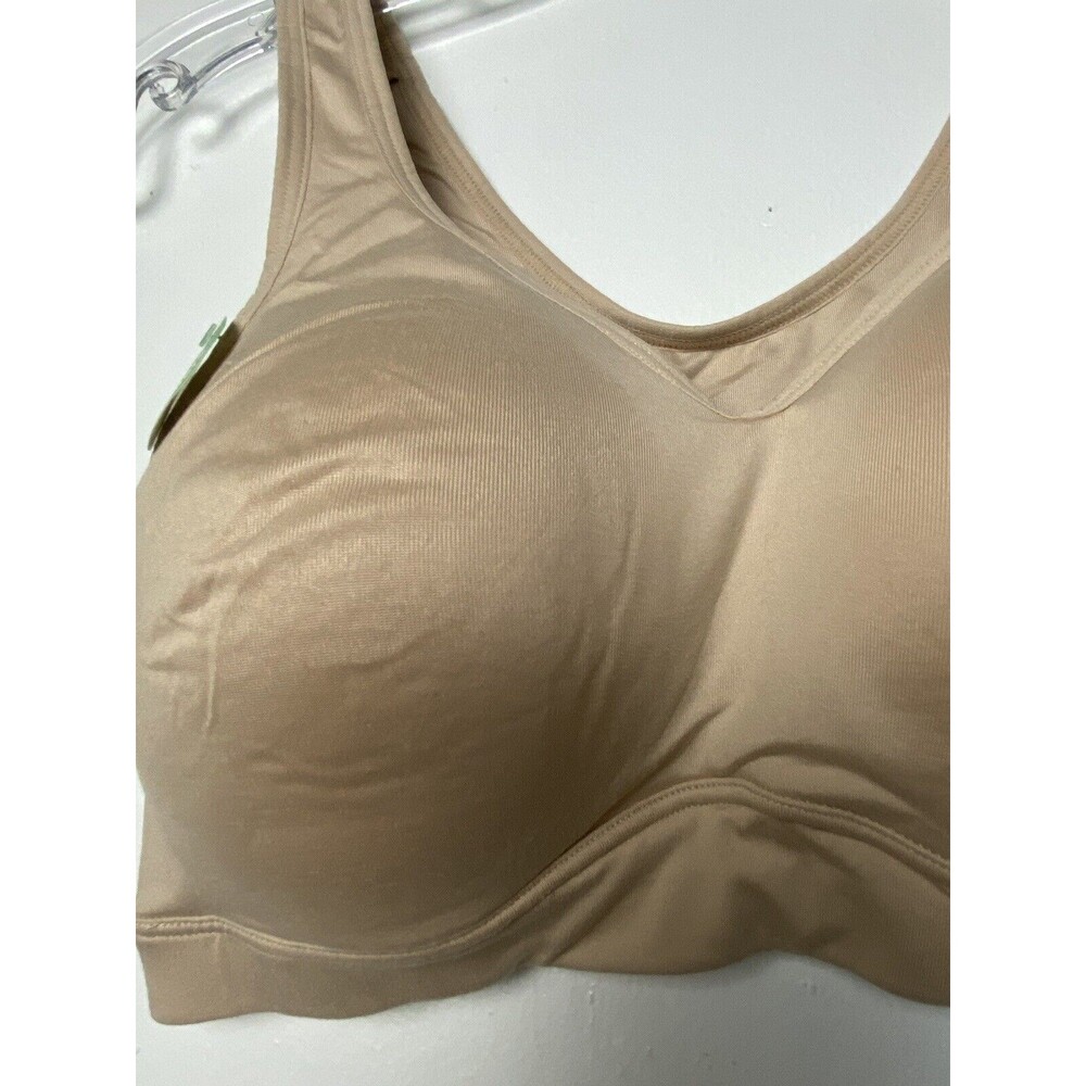 Vanity Fair Wirelree Bra Beyond Comfort Easy Pullover Size S 72202 Beige - Picture 4 of 9